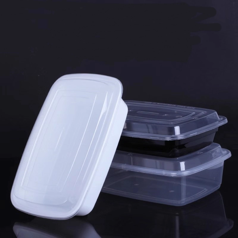 Eco-Friendly Microwave Takeaway Plastic Food Storage PP Container