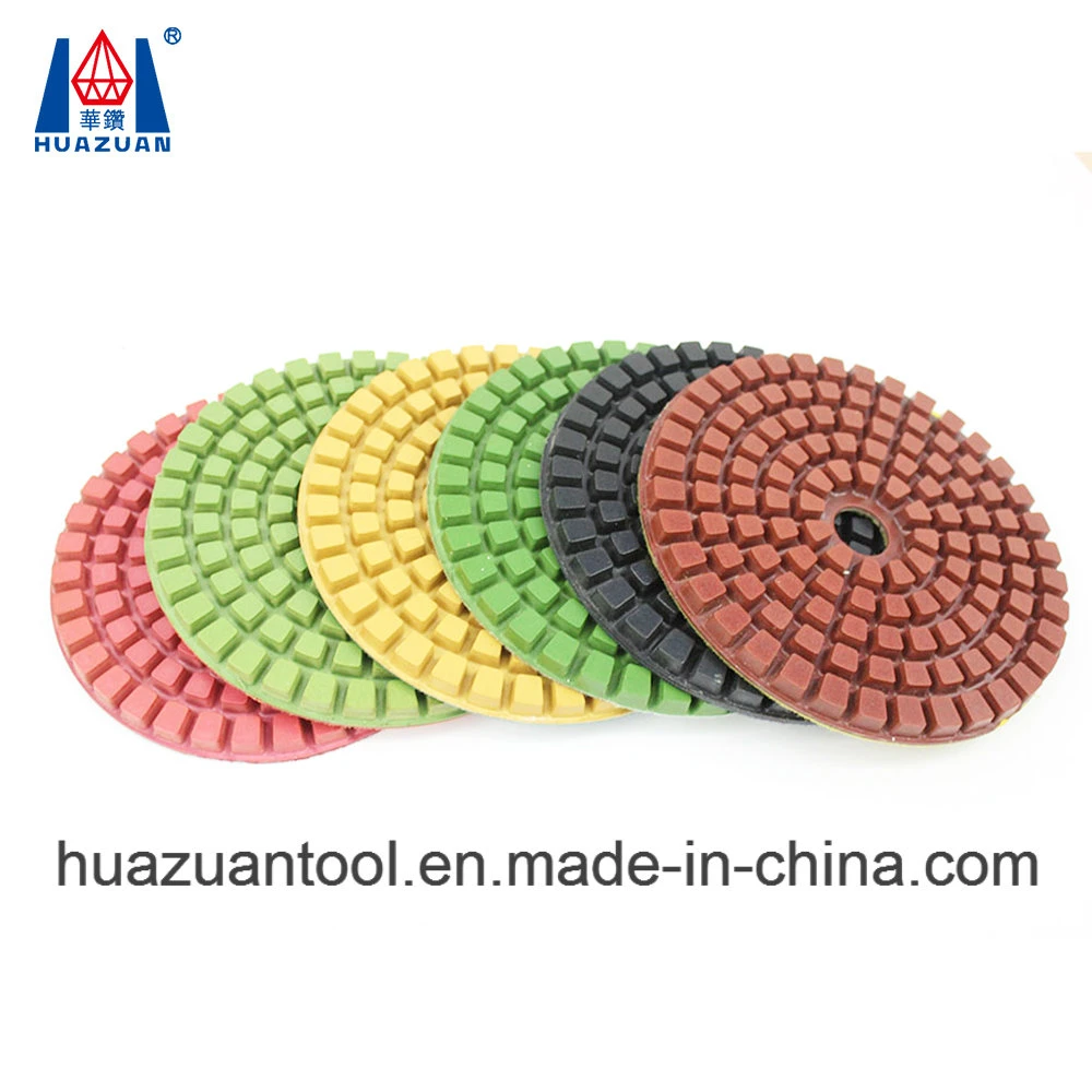 125mm Wet Polishing Pads for Marble & Granite Processing