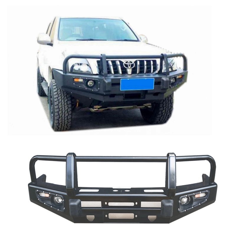 Steel Auto Front Bumper Bull Bar LC80 LC79 LC76 LC90 LC120 LC150 LC200 2012-2016