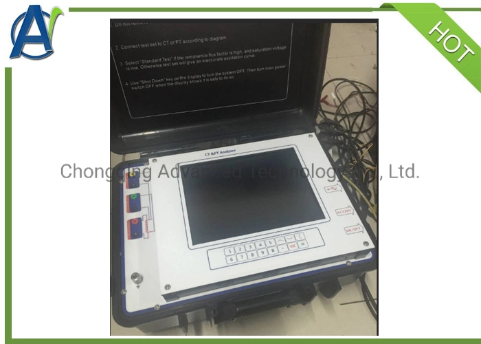 IEC 60044 PT CT Analyzer for el transformador de corriente y el potencial transformador