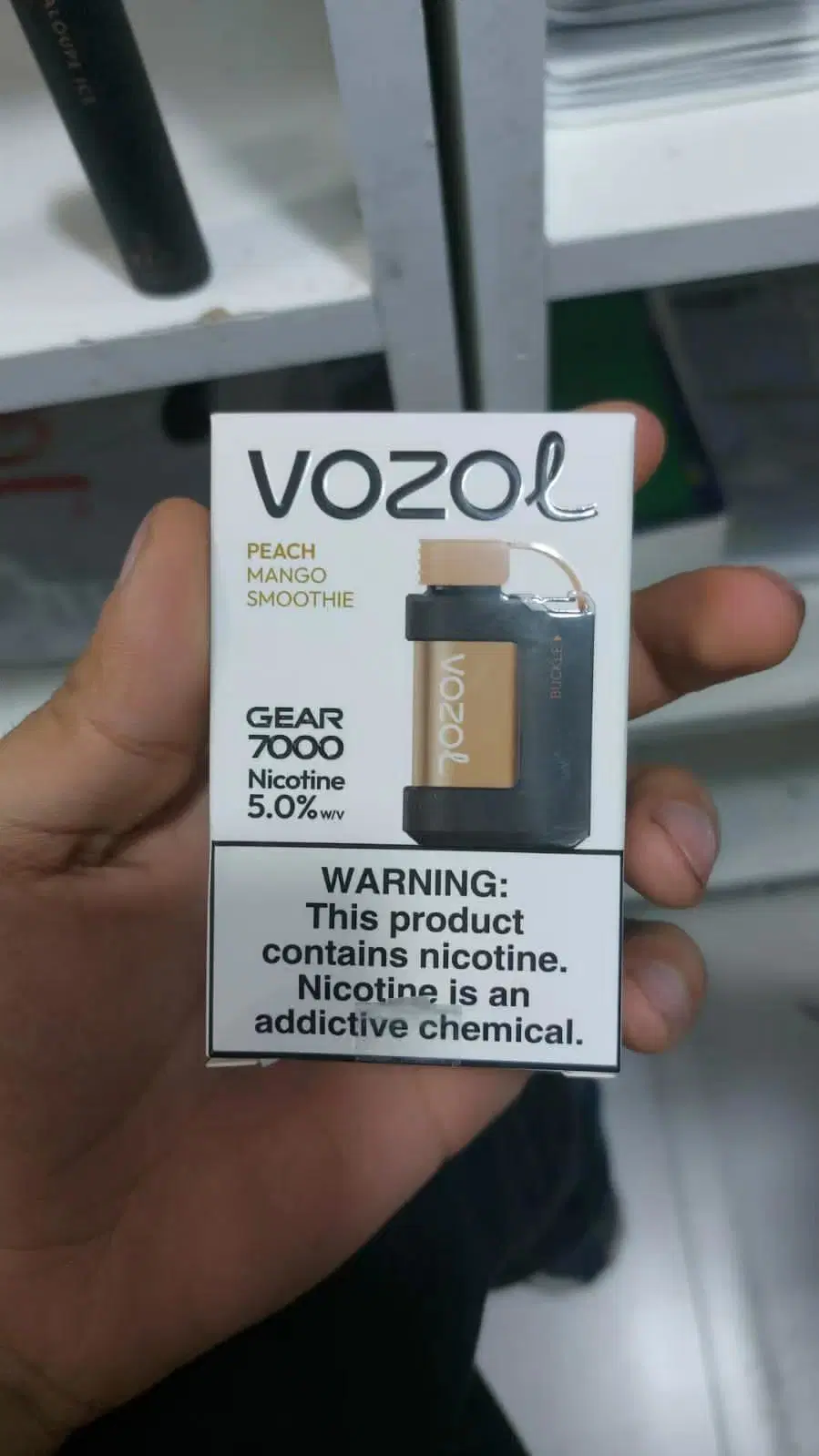 Zovoo Dragbar B5000 Einweg-Vape Gear 7000 Puff Wiederaufladbare Einweg 10000 Gear 50mg Einweg-Pod elegante Vape 2%0%Nikotin Energie KK Vape