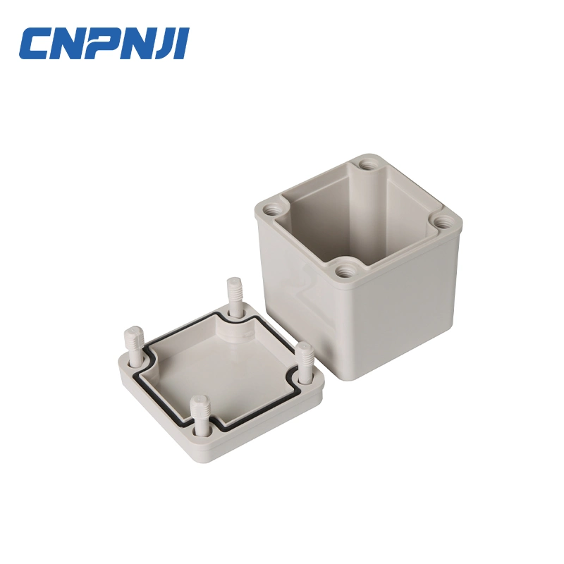 Plastic Waterproof Enclosure Switch Box with Screw Open-Close Type Cabinet