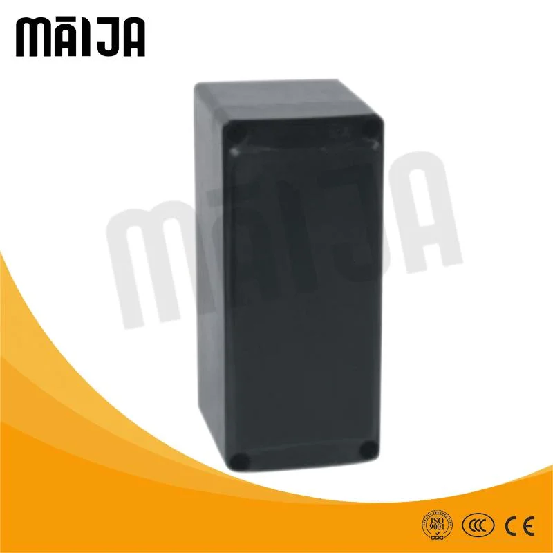 Black Waterproof Plastic Enclosure Box Electronic Instrument Case Electrical Project Outdoor Junction Box