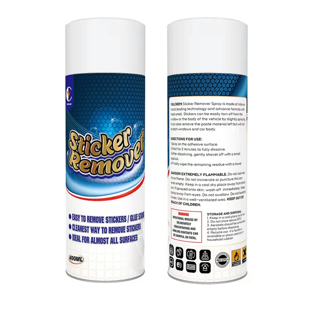 Removedor de adhesivo Spray Spray de limpieza de coches removedor de adhesivo