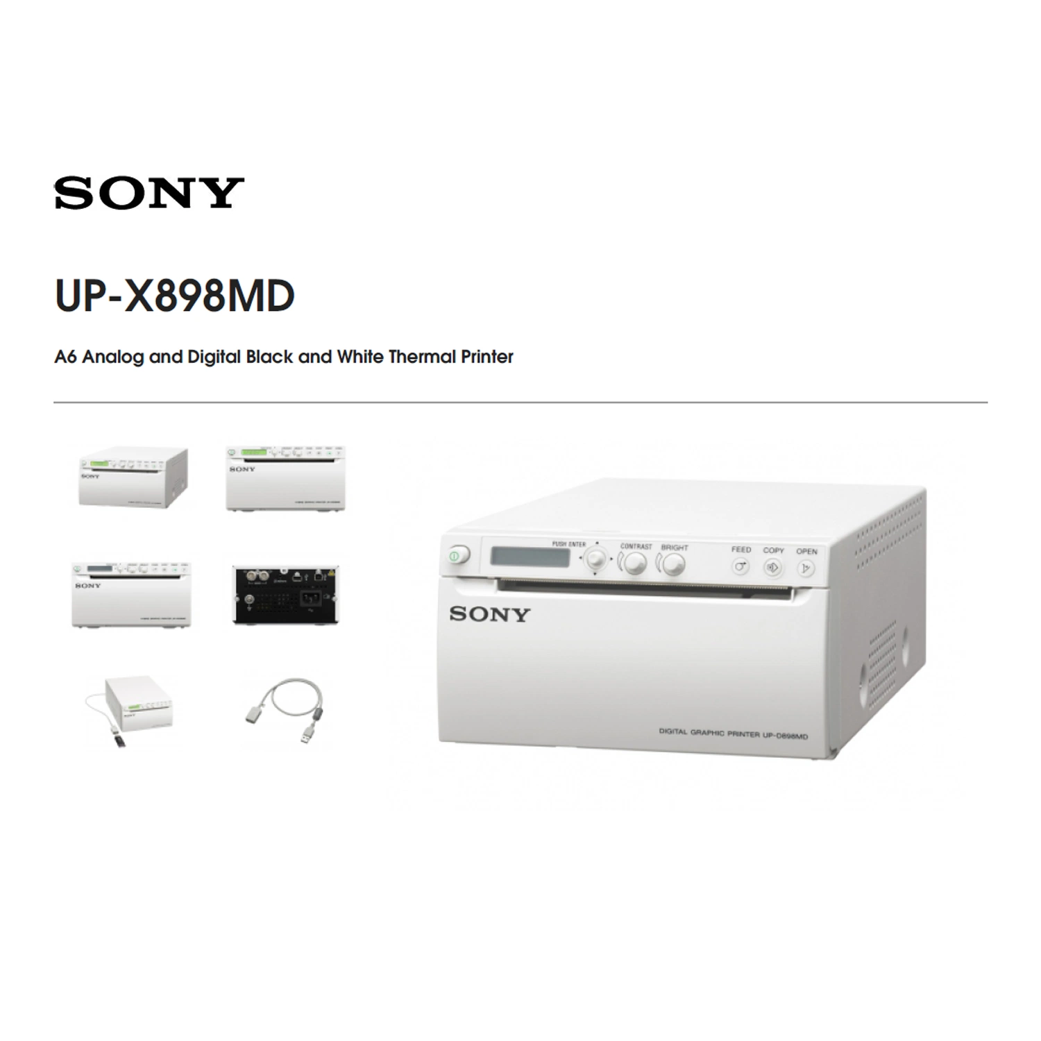 Sony New Ultrasound Printer, Thermal Printer (up-X898MD)