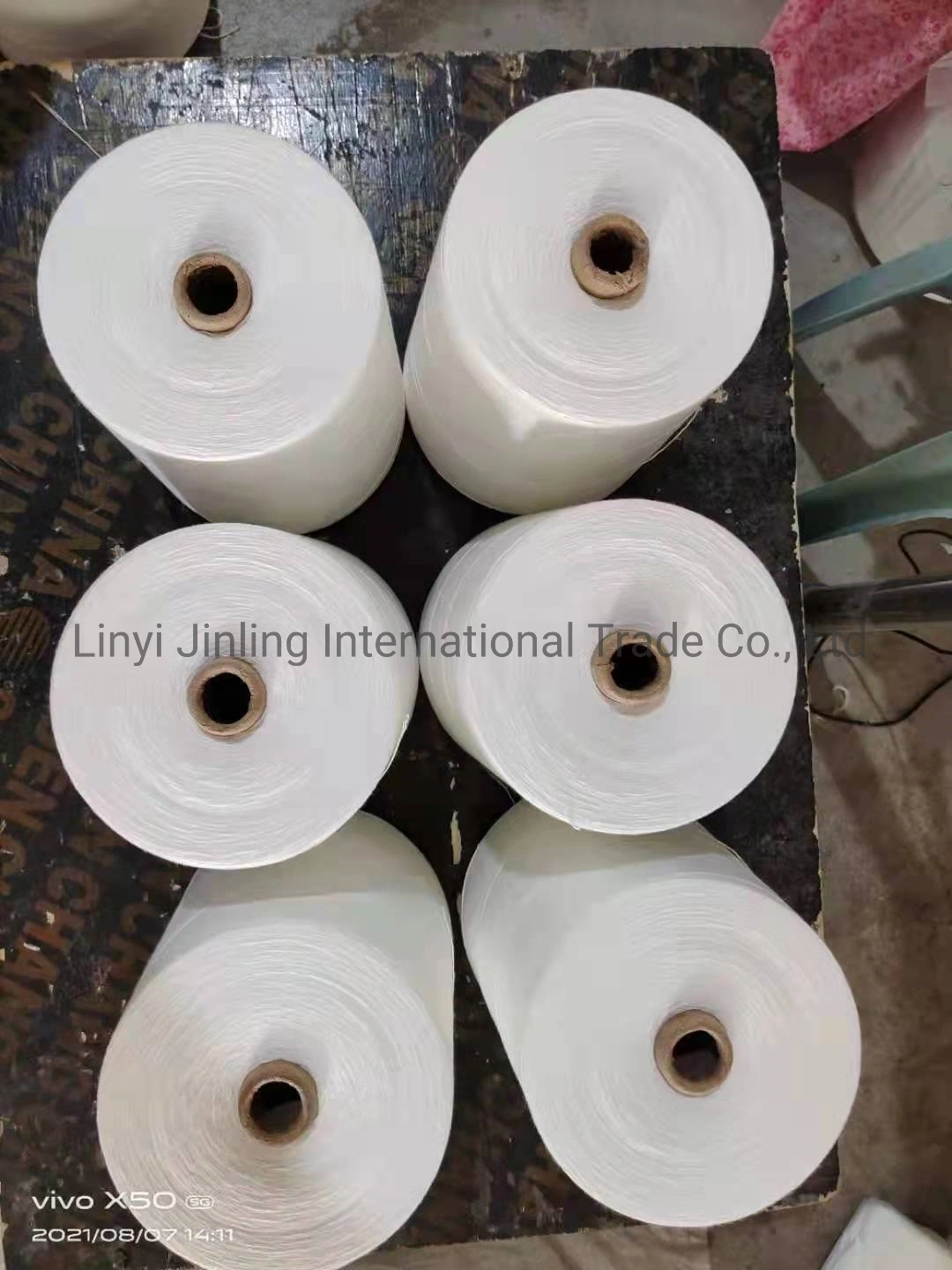 High quality/High cost performance  21s/12 20/6 18s/6 12/4 10s/3 10s/7 Sewing Thread Spun Polyester Bag Closing Thread