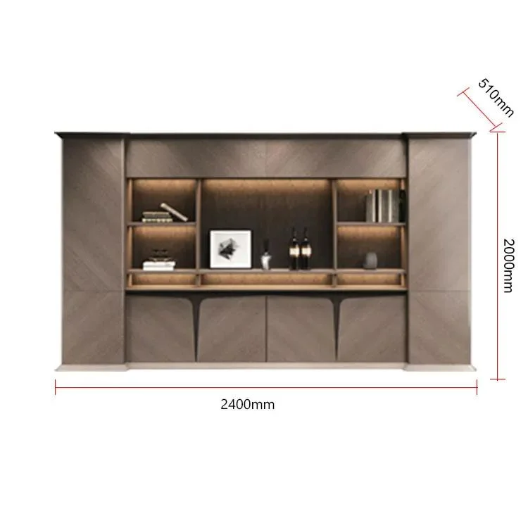 Sois accueilli avec le bureau de direction en bois moderne en forme de L pour le bureau à domicile du PDG