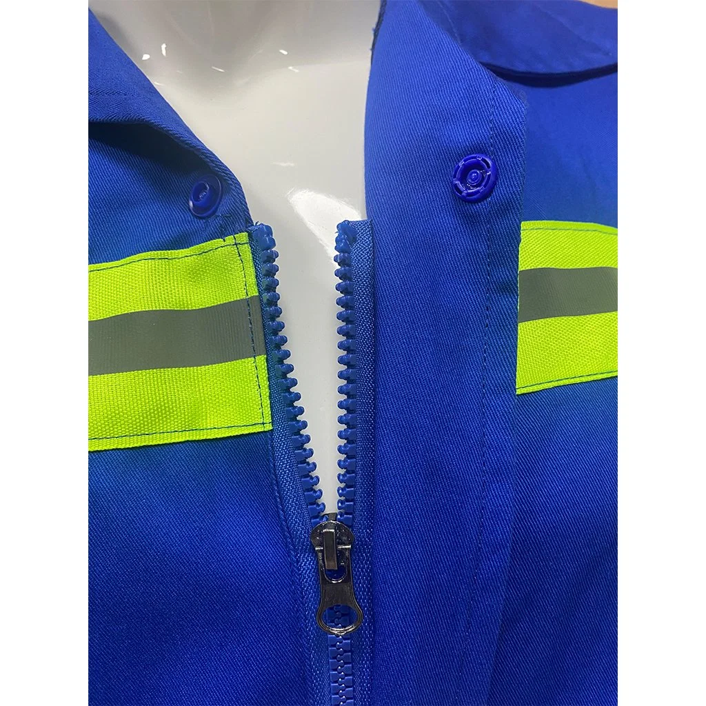 Hi Vis Workwear Uniform Baumwolle Reflektierende Baubekleidung