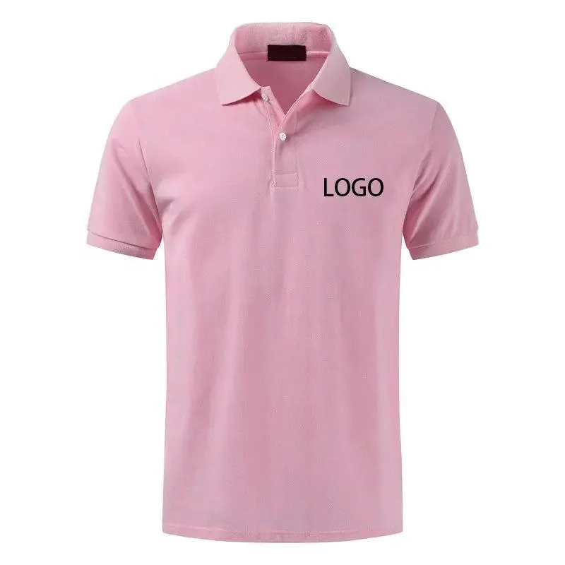 Custom Mens 100% Cotton or Polyester Printing Embroidery Logo Sports Plain Blank School Uniform Unisex Golf Polo Shirts