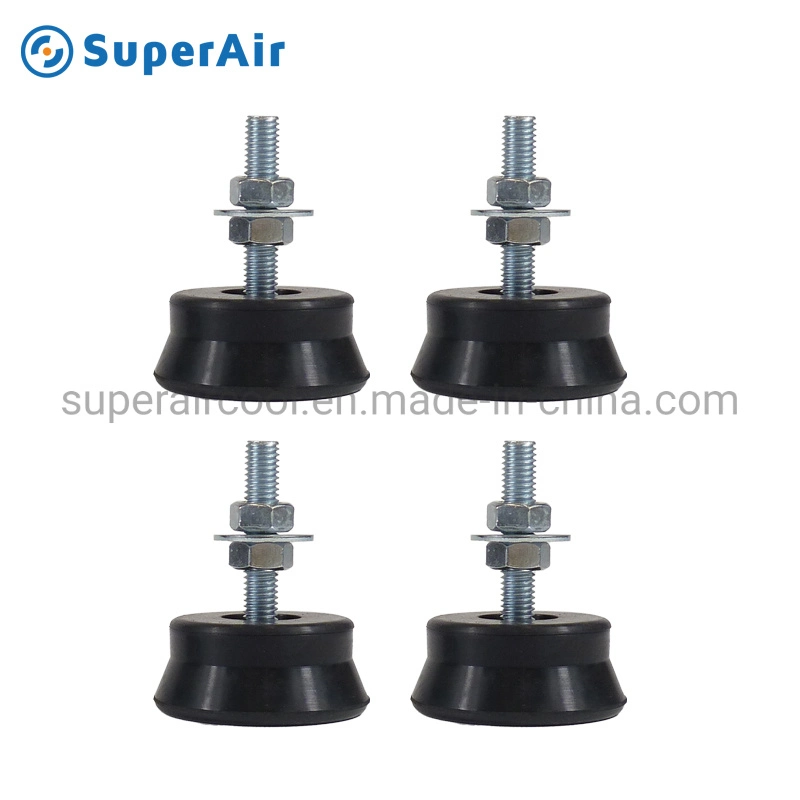 4 Piece Rubber Vibration Absorber Feet Kit