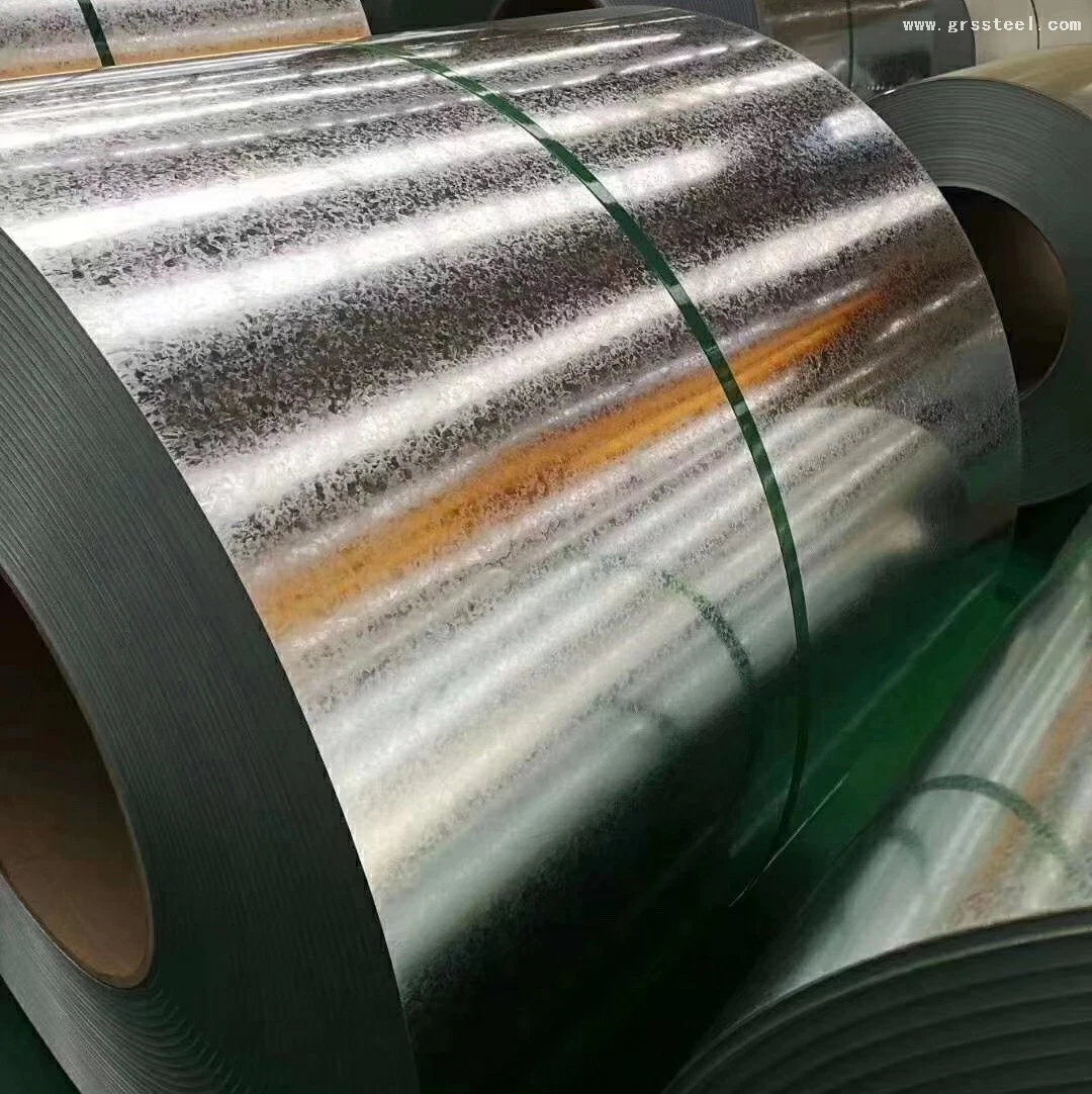 Dx51d 0,2 0,25 0,26 0,28 0,3 0,35 0,4 0,5mm chapas laminadas a frio em aço inoxidável Cor Prepainted Galvalume revestido de Aço Galvanizado Coil