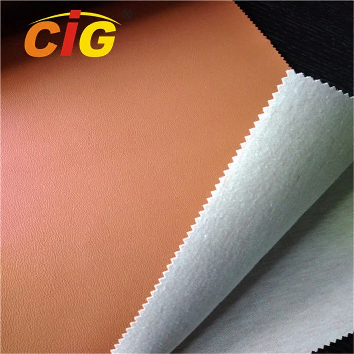 Artificial Waterproof 0.8mm PVC Luggage Synthetic Leather