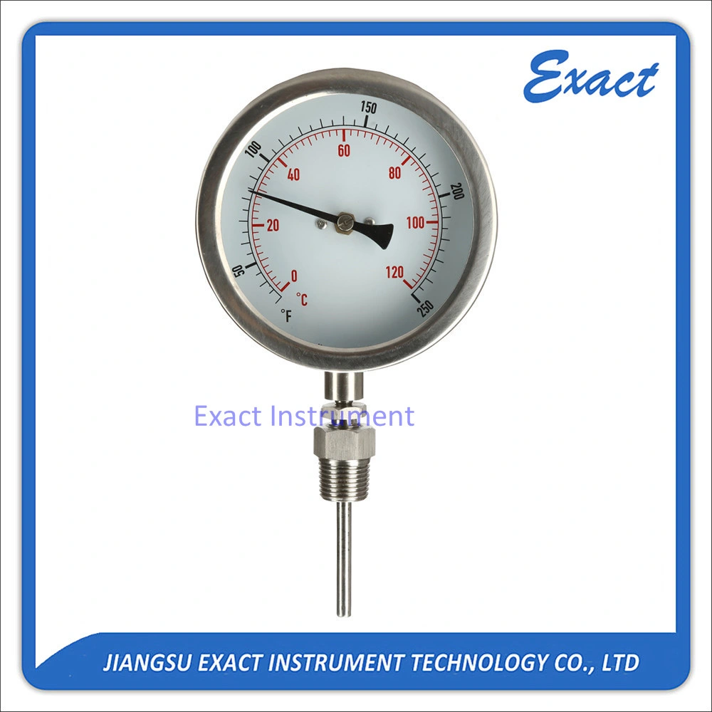Suministro de fábrica de manómetro de alta temperatura La temperatura de los instrumentos del indicador de temperatura