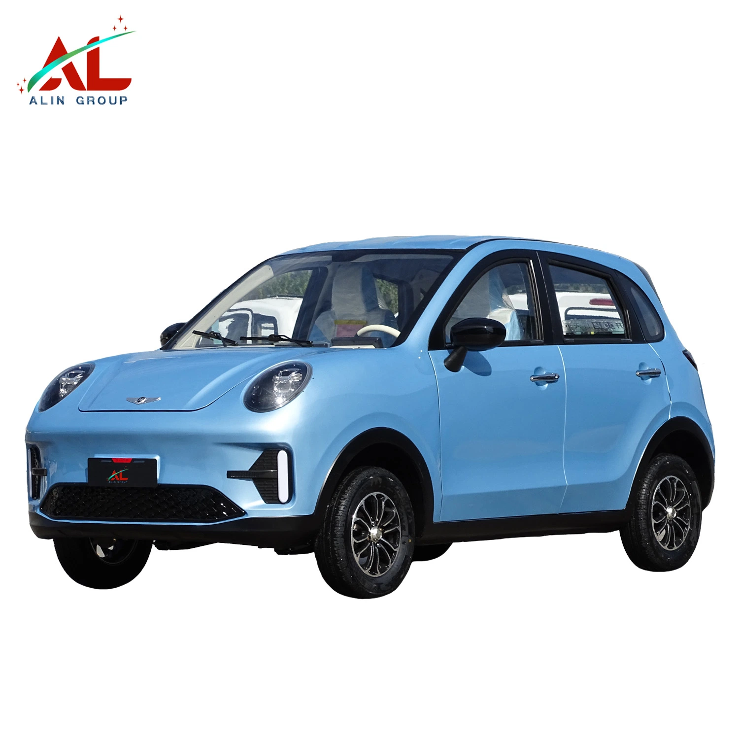 Hot Selling New Energy 4 Wheel Electric 4 Seater Adult Mini Cars for Sale