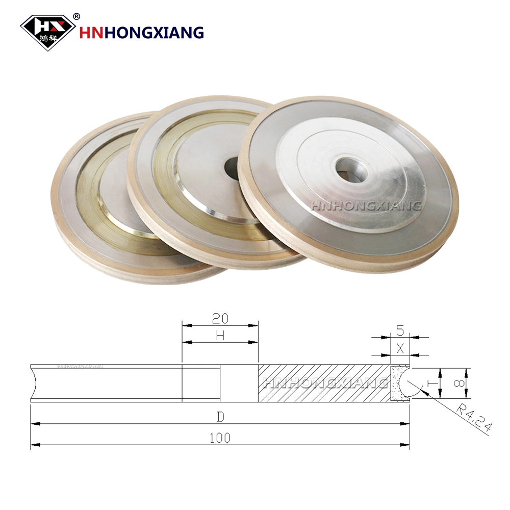 Diamond Grinding Wheel PE Edge Pencil Grinding Wheel for Glass