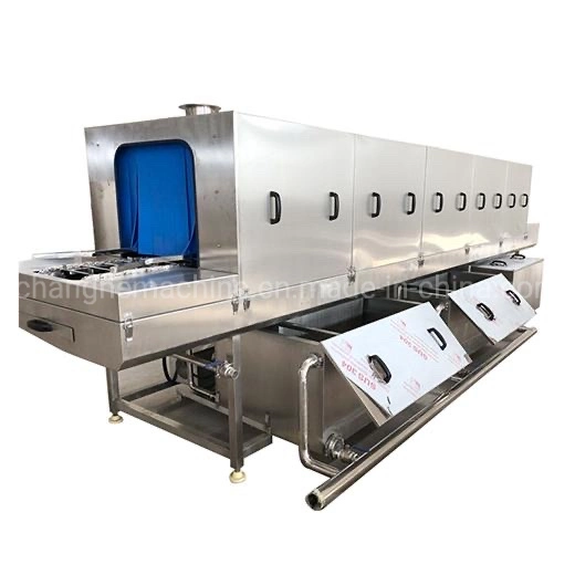 Meat, Vegetable, Fruit, Beverage, and Other Food Processing Basket Washing Machines