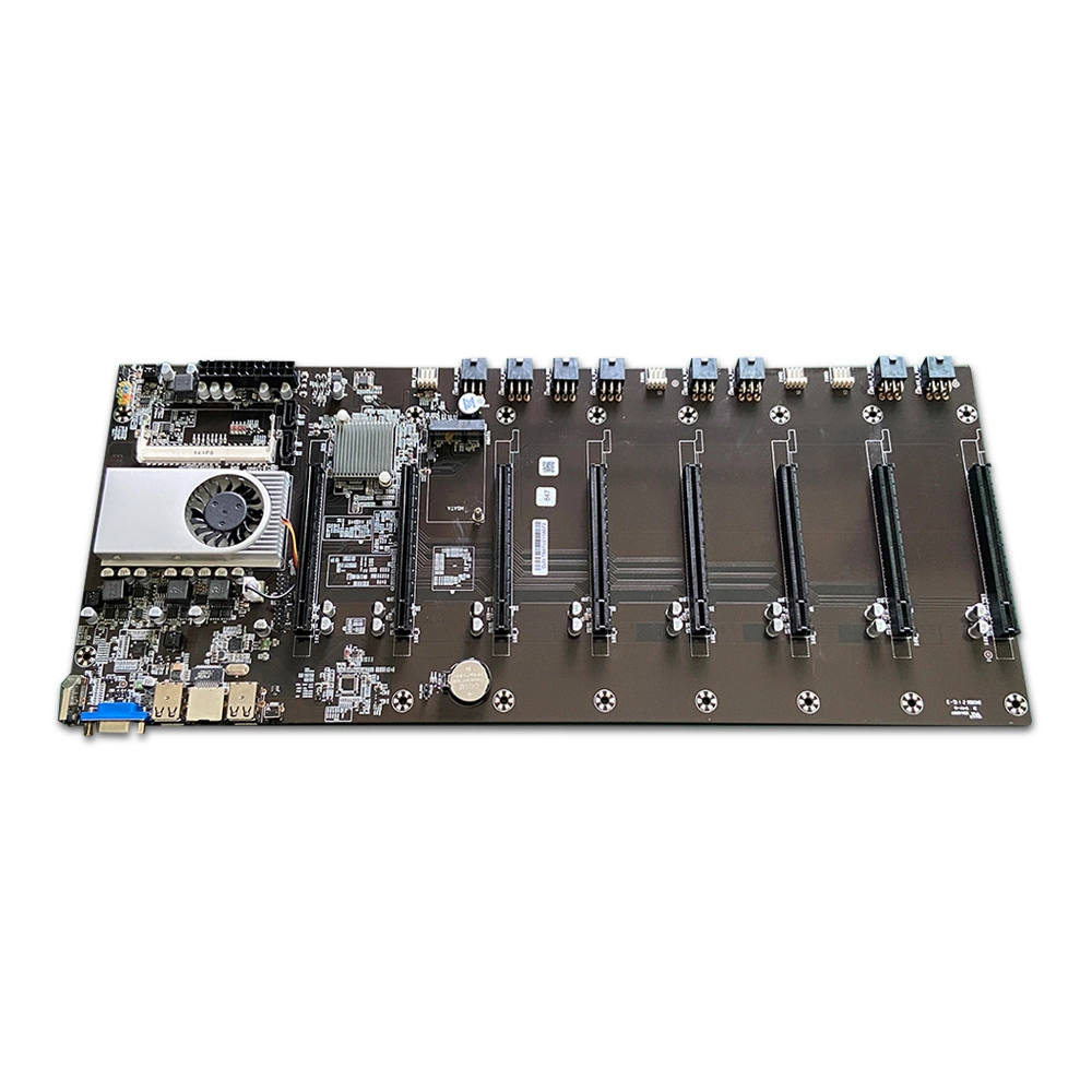 Wholesale/Supplier Price Factory 50mm Gaming Desktop Computer Motherboard ATX Intel CPU 1037 8GPU Mainboard