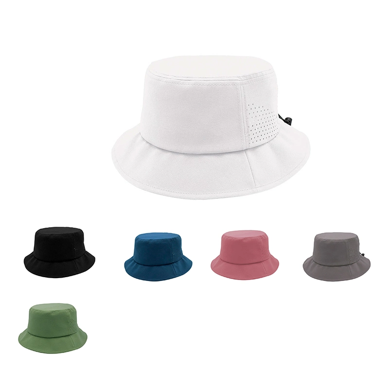 Wholesale Custom Logo Fashion Fisherman Boonie Gorras for Women Men Sun Fishing Nylon UV Bucket Cap Hat