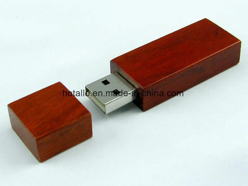 USB Stick with Environmentally-Friendly Wooden Housing (W701)