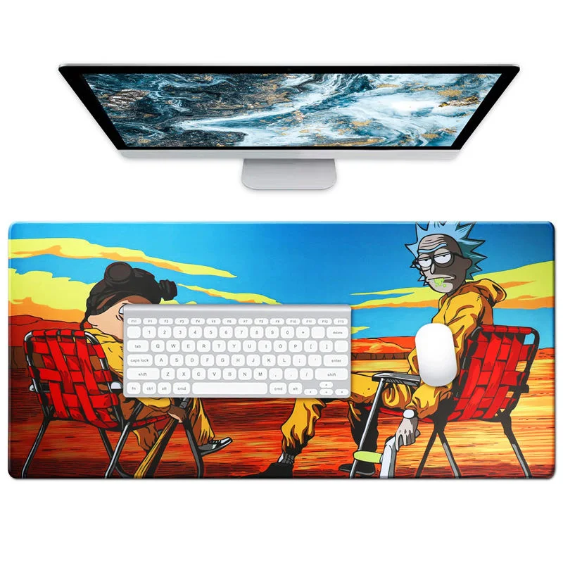 Large tapis de souris de jeu de dessin animé XXL pour PC de bureau Jeux vidéo à domicile