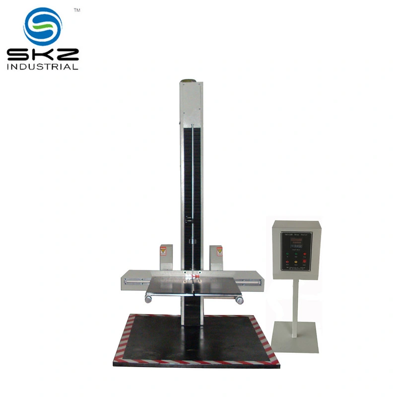 Skz122 Single Wing and Double Wing Face Corner Edge Packaging Loaded Boxes Drop Tester Free Drop Testing Machine Vertical Impact Laboratory Equipment