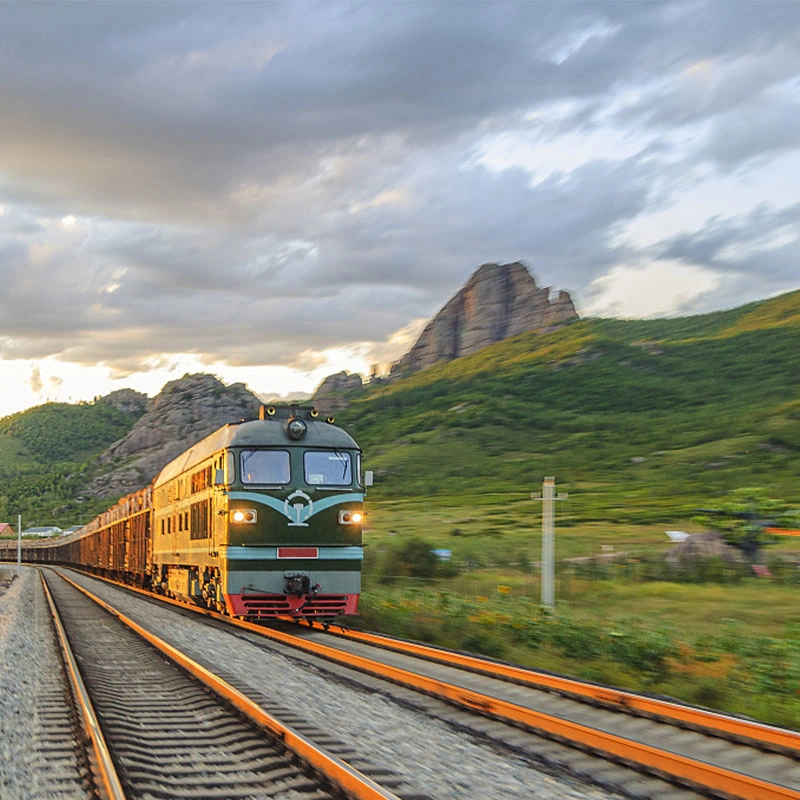 International Logistics Freight Forwarding Train Transportation Railway Freight From China to Moscow, Russia