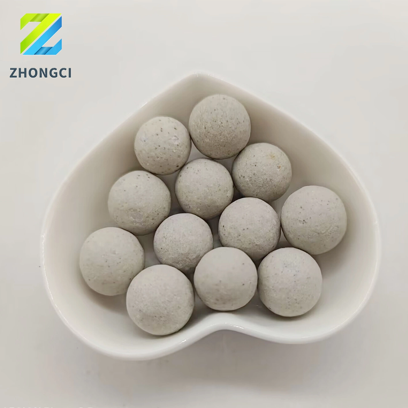 Zhongci 1/8" 1/4" 1/2" 1"Ceramic Ball Denstone 2000 for Oil Refinery Catalyst