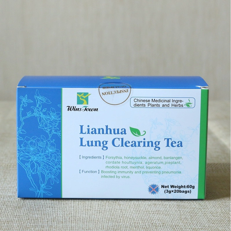 Lian Hua Qing Wen Tea Herbal Strong Detox Lungs Tea