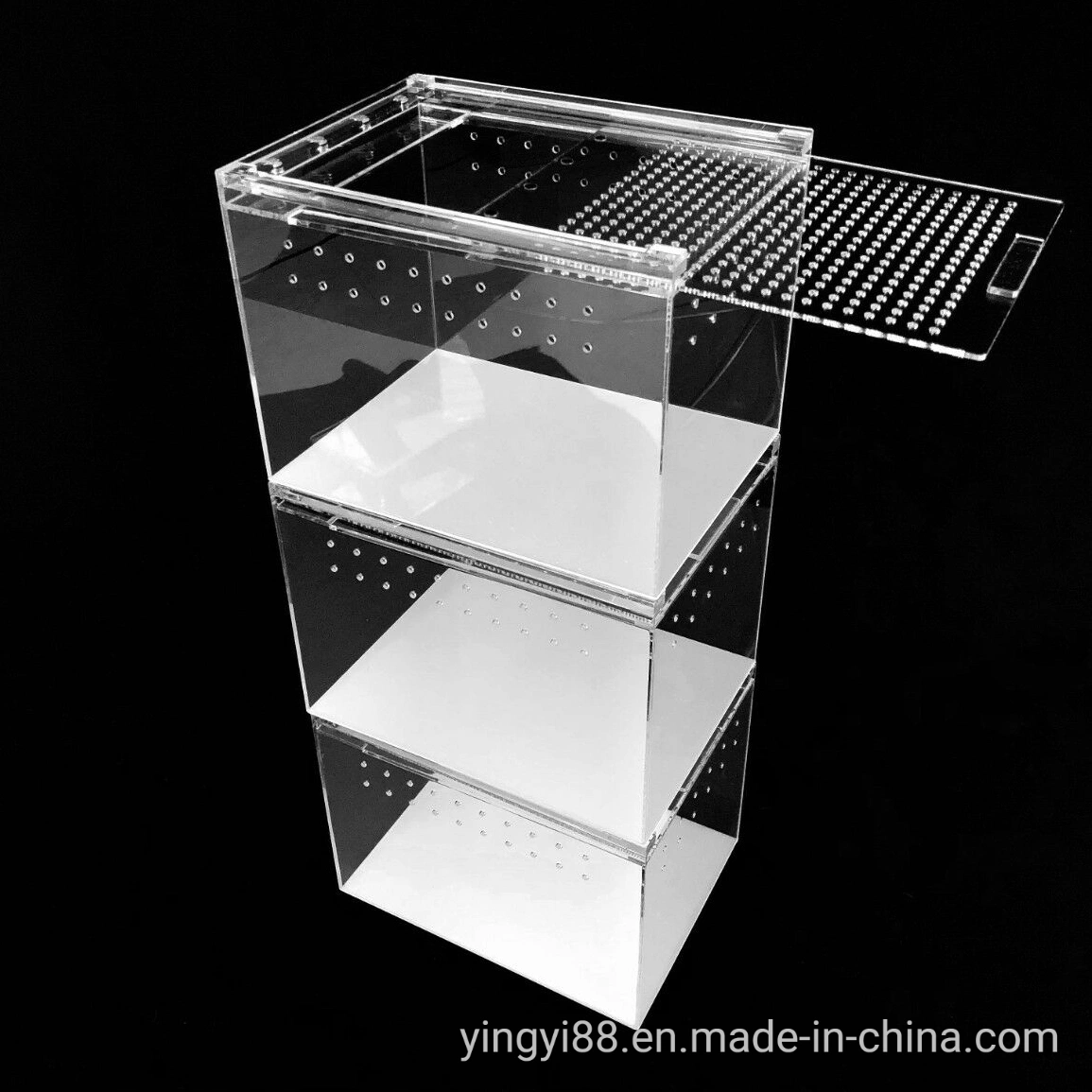 ISO BSCI Factory Wholesale/Supplier Custom High quality/High cost performance  Acrylic Reptile Display Case