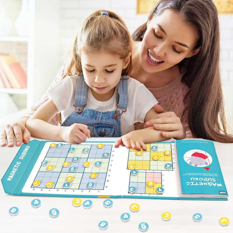 Number Place Digits Sudoku Book Intelligent Sudoku Board Game Educational Toy Magnetic Math Games