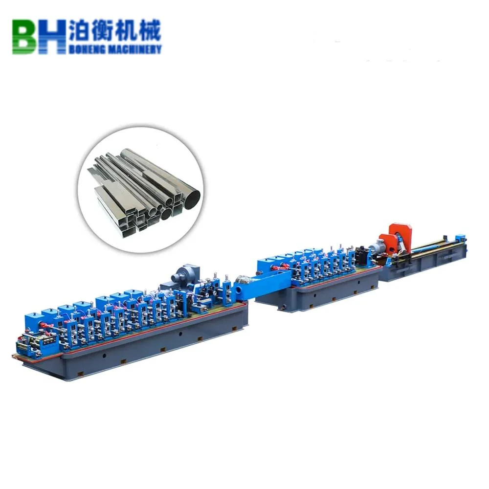 50 X 100 Rectangular Pipe Machine / Steel Pipe Making Machine / Tube Mill