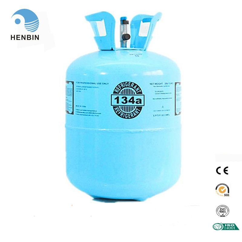 Factory Supply 99.9% Purity 13.6 Kg R134A Refrigerant Gas