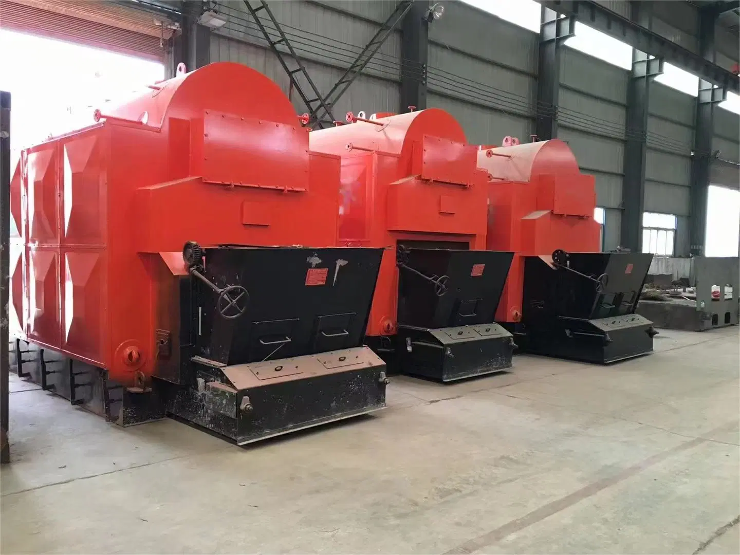 Direct Supply Biscuit Factory 85% Fully Automatic Thermal Efficiency Fired Tube Biomass Wood Coal Fired Steam Boiler with CE Certificated