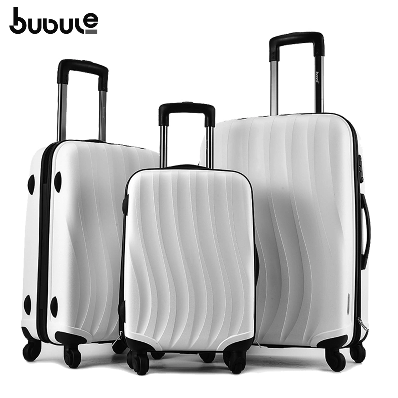 PP Fashionable Travelling Bags Luggage Trolley Zipper Suitcase Set