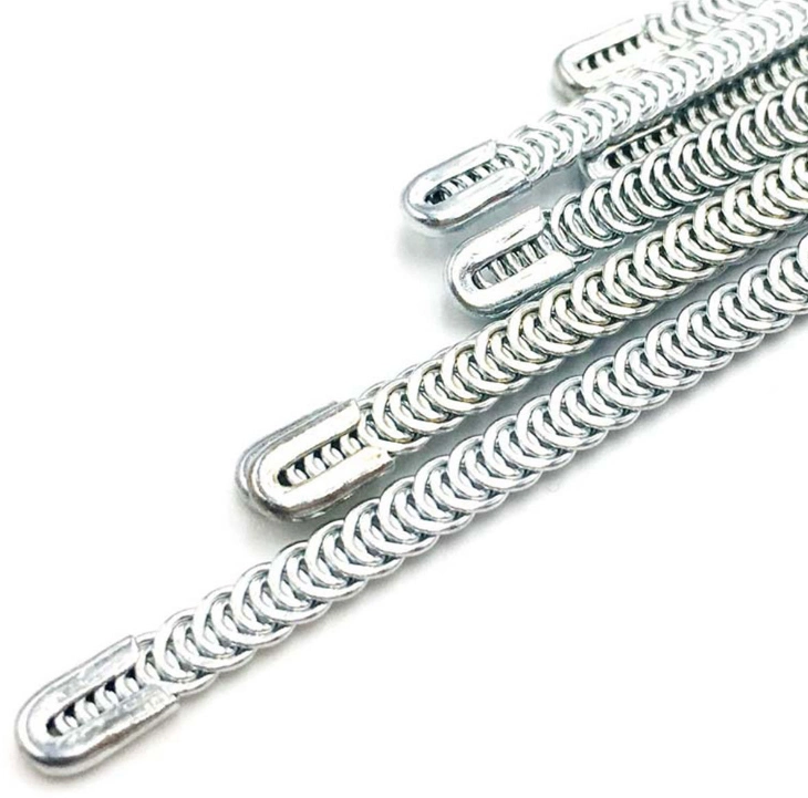 Body Spring Strip Stainless Steel Plated Fish Scale Galvanized Steel Bone