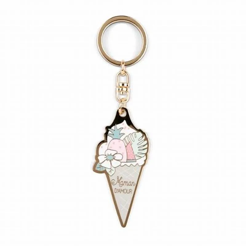 Wholesale/Supplier Metal Keychains Custom Logo Cartoon Zinc Alloy Key Chain Enamel Keychain Kawaii