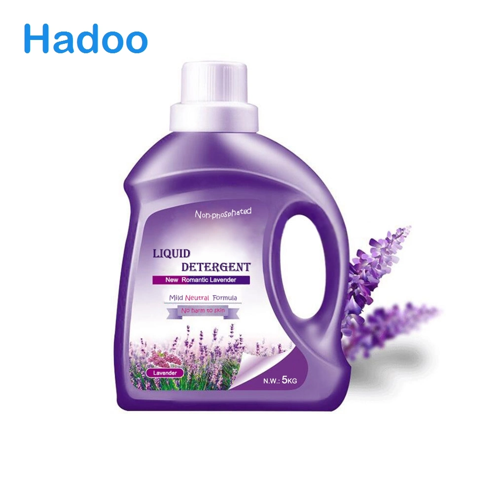 Lavender Scents Liquid Washing Clothes Laundry Detergent 1kg Pouch