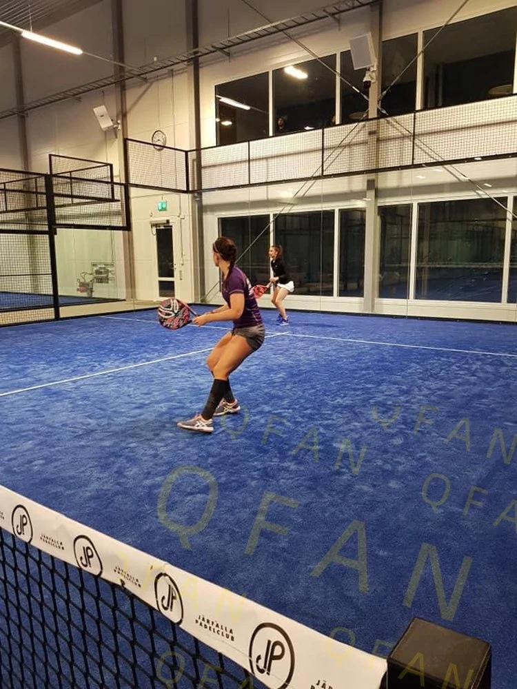 Высококачественный теннисный корт Panoramic Padel для спортивного события Цвет Индивидуальный