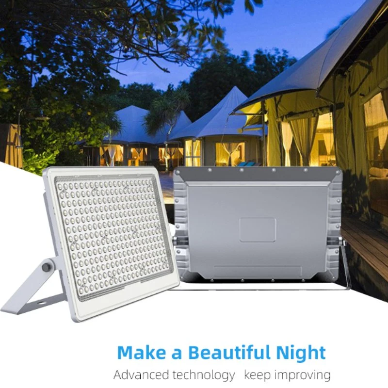 IP65 Solar LED Floodlights Aluminium 50W 100W 500W