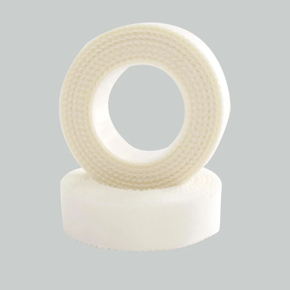 Medical Disposable Adhesive Skin Color White Color Silk Plaster Bandage Surgical Silk Tape for Wound