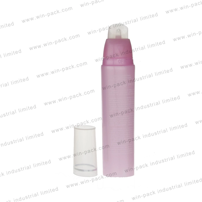 Custom Made Clear Plastic Tube Packaging with Screw Lid for Cosmetic