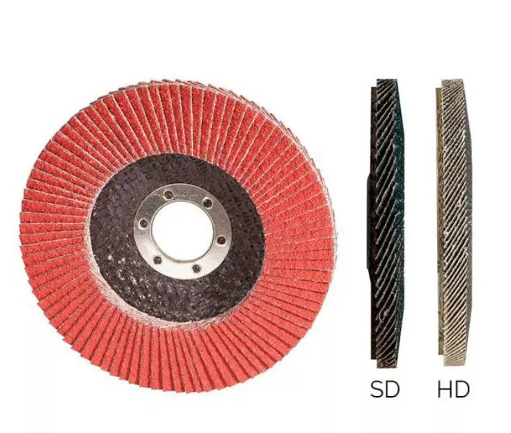 Flexible Flap Disc für Edelstahl schneiden Schleifscheibe