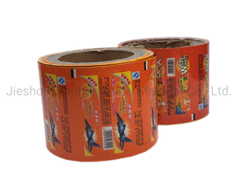 Food Packaging Material Cheese Wrapper Paper Roll Aluminum Foil Paper for Butter/Bouillon Cube Seasoning Cube Wrapper