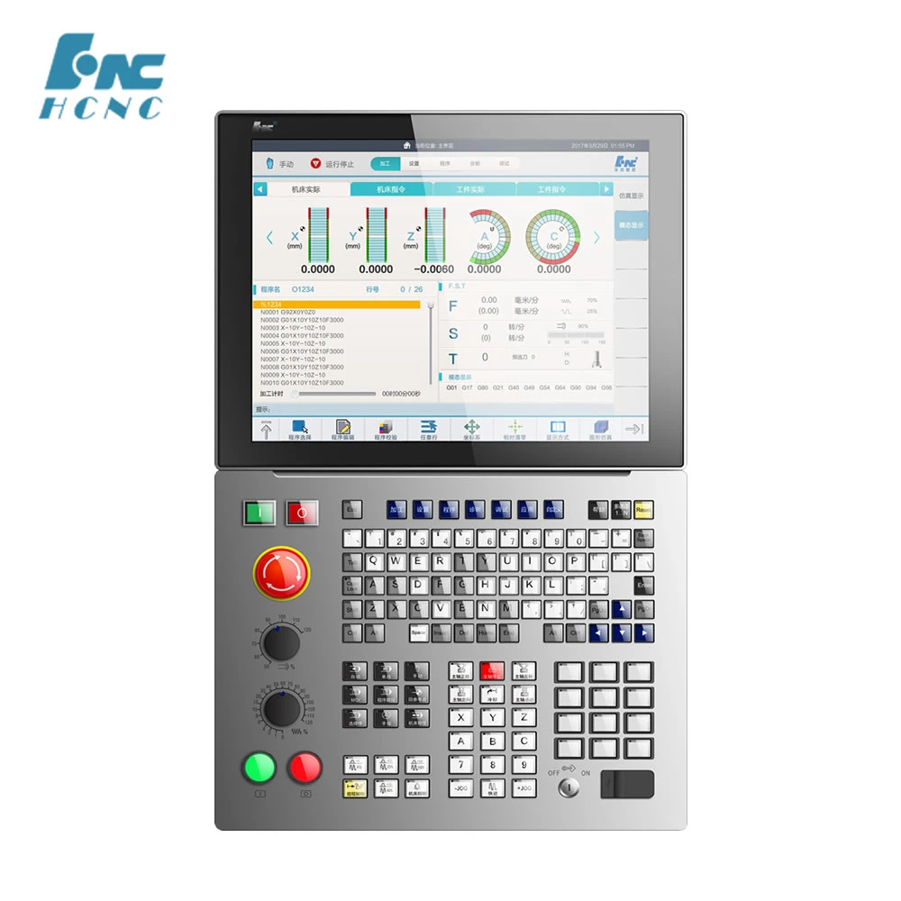 Vente chaude Chine Hnc 2 Axes CNC Contrôleur avec ISO 9001: 2008 Hnc-8