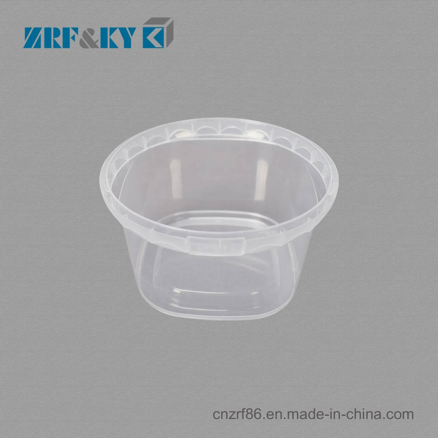 Custom Food Grade Transparent PP Plastic Container 8oz 12oz 24oz 32oz Air Tight Food Storage Packaging Box