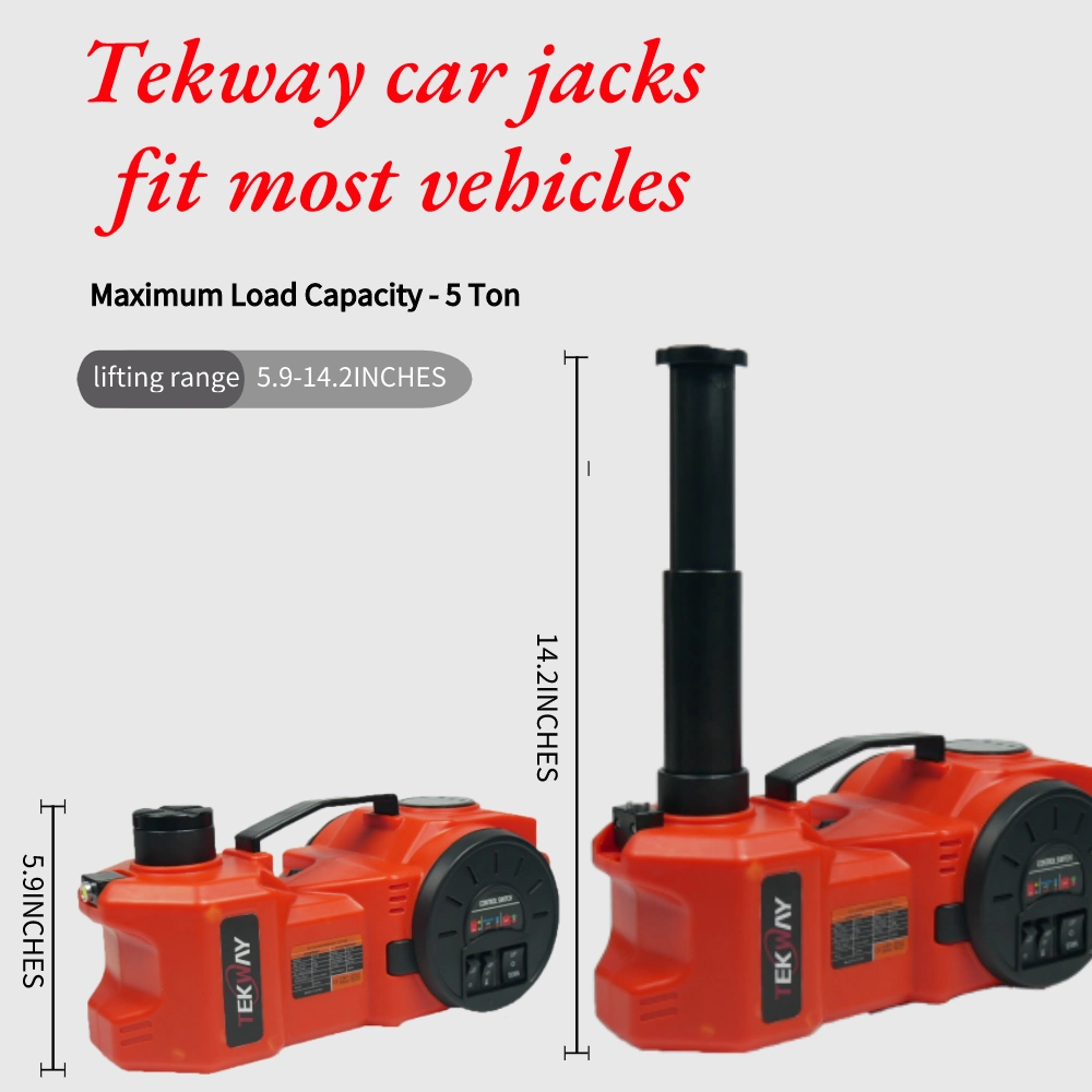 3t /5t Electric Car Jack Set and Impact Wrench with LED