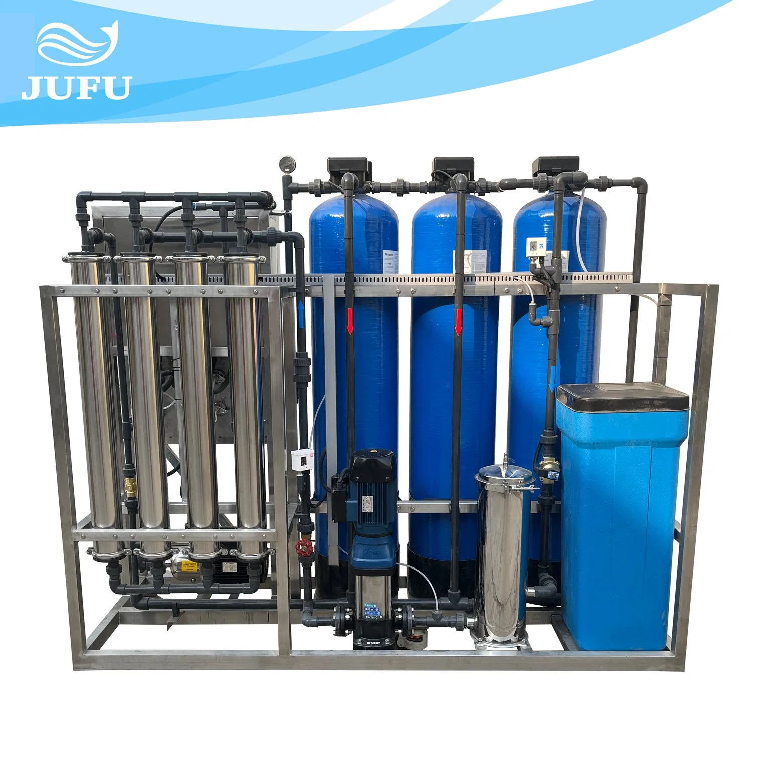 1000lph Reverse Osmosis Plant for Commercial Water Treatment Plant RO Plant System