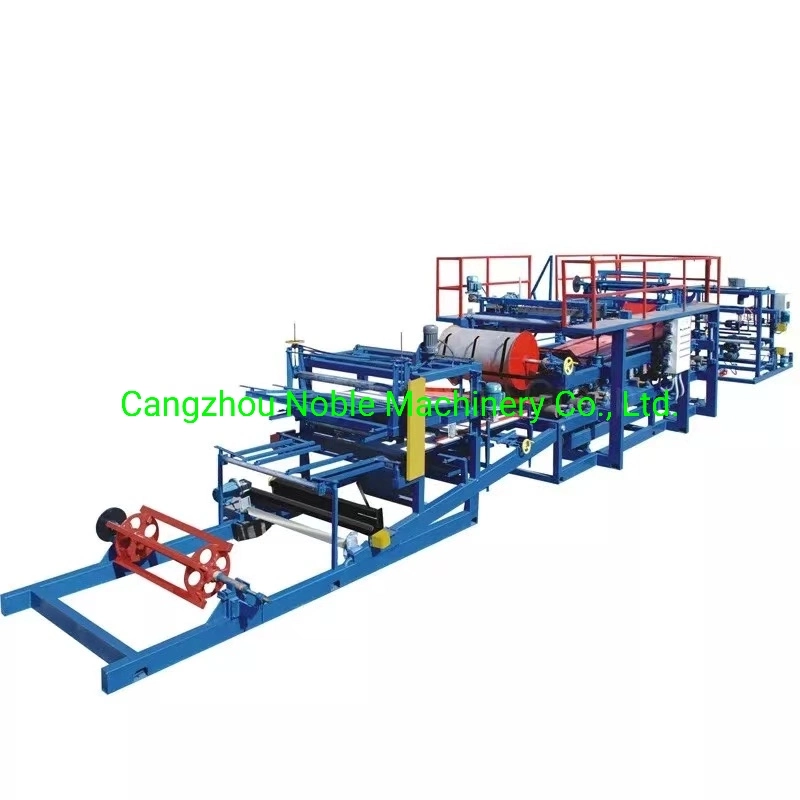 New EPS Rock Wool Polyurethane Sandwich Roll Forming Machine Panel Production Line Manufacturer