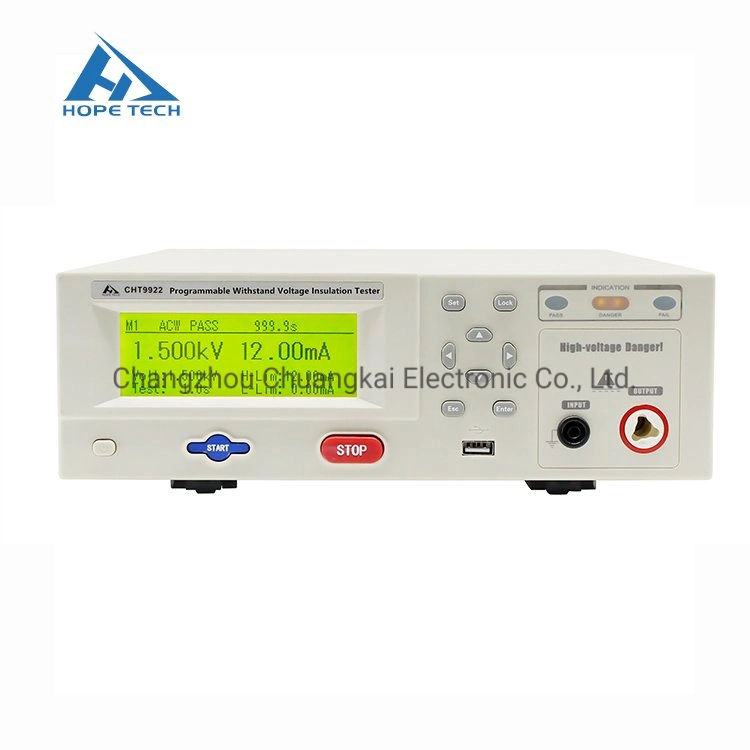 Cht9912 AC/DC Withstanding Voltage Tester Test AC&DC Withstanding Voltage and Leakage Current