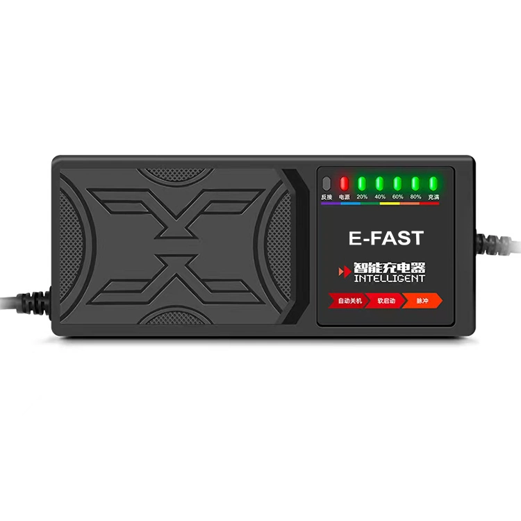 E-Fast Lead Acid Battery Charger 60V20ah Electric Car Rechargeable Fast Chargers for Sale